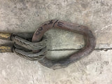 American Rigger's Supply 9-87 Two Leg Wire Rope Slings 4 Length 3/8" Diameter