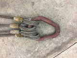 American Rigger's Supply 5-87 Four Leg Wire Rope Slings 5 Length 1/2" Diameter