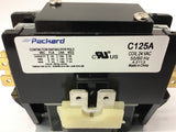 Packard C125A Magnetic Contactor 1 Pole 24 Coil Volts 25 FLA Lot of 2