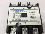 Packard C340A Definite Purpose Contactor 3 Pole 40 FLA 24 Coil Voltage