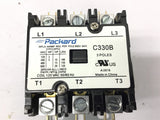 Packard C330B Definite Purpose Contactor 30 FLA 3 Poles 120 Volt Coil