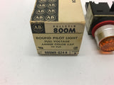 Allen Bradley 800MR-Q24A Round Pilot Light AMBER 24V