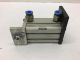 SMC NCDQ8A106-975 Cylinder--14-1/8" Stroke, 7/16" OD Ram, 1-5/16" Bore