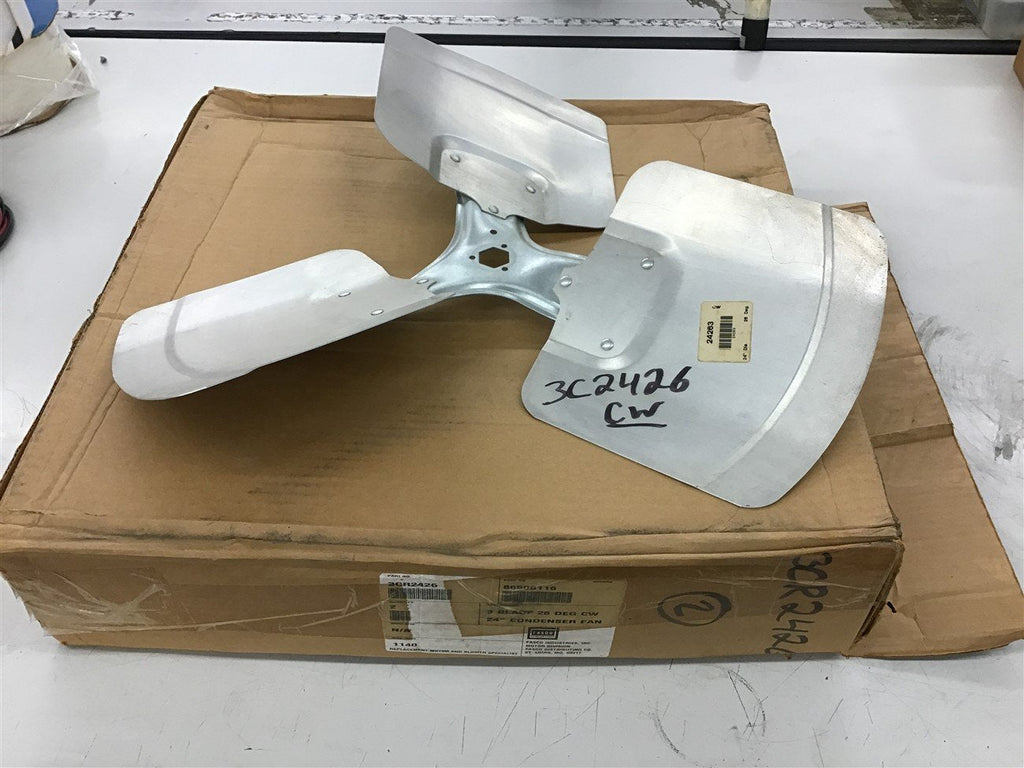 Fasco 86506116 3 Blade 26 Deg CW 24" Condenser Fan