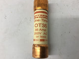 Ferraz Shawmut OT35 One-Time Fuse 35 Amp 250 Volts Lot Of 5