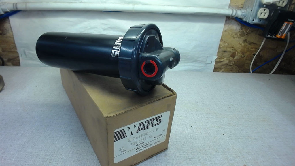 Watts F601-03Ekr M2 Ad Coalescing Filter, 3/8"