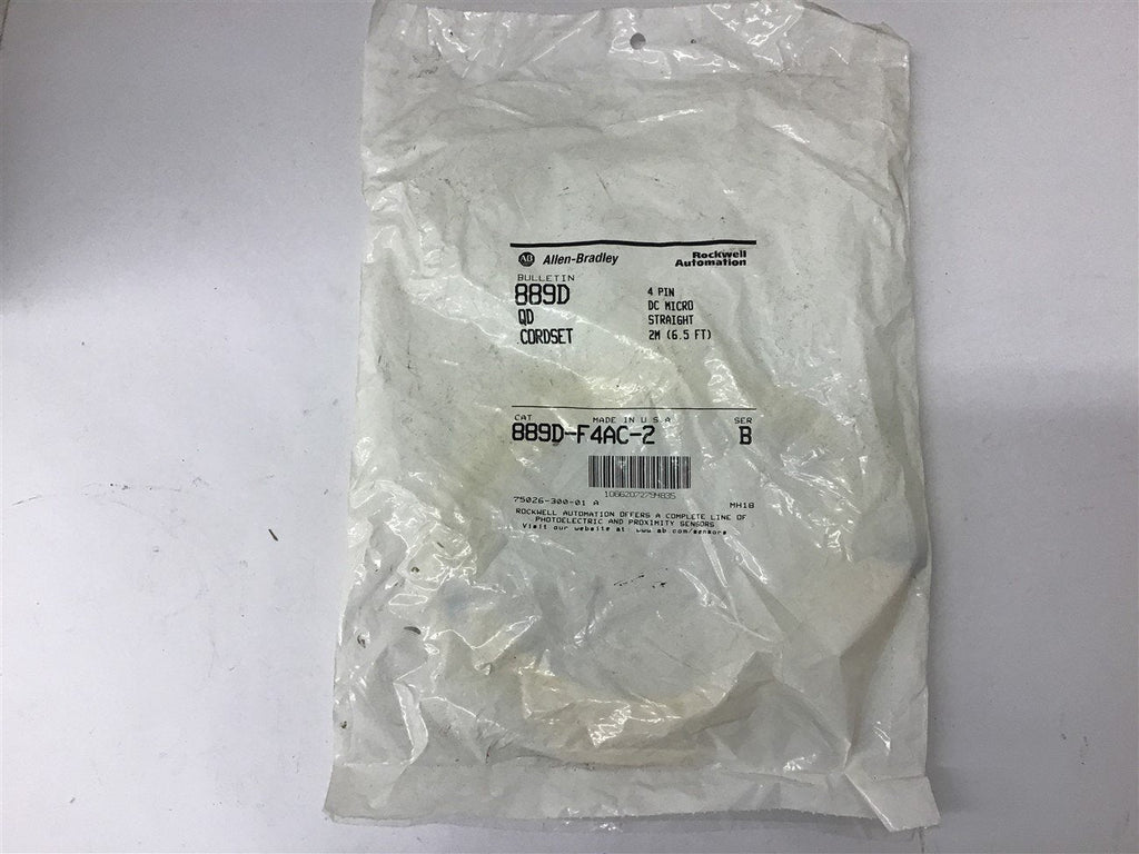 Allen-Bradley 889D-F4AC-2 Cordset