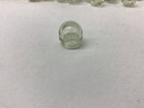 Clear Plastic Threaded Dome Caps Lot of 100+