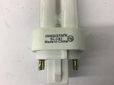 GreenLite 26W Light Bulbs 4 Pin Quad 2700K Lot Of 3