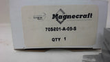 Magnecraft, 70S201-A-05-S, Panel Mount, 60 Vdc, 15 Vdc, 5 A