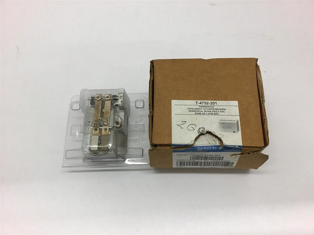 Johnson Controls T-4752-201 Thermostat 15 PSI