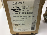 Cash Acme 01871-0040 1/4" Type B Pressure Regulating Valve