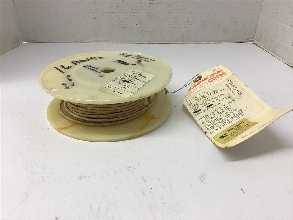 Dearborn 3111626-TA 16 AWG High Temp Lead Wire 25'