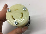 Leviton 2363 Locking Connector 20A 125/250 Volts 3 Pole