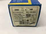 Leviton 2363 Locking Connector 20A 125/250 Volts 3 Pole