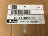 Parker B511BB553C 160 PSI Solenoid Valve