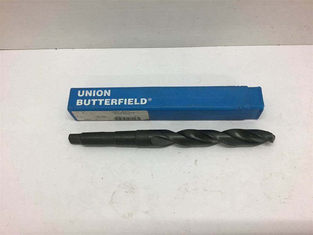 Union Butterfield 4211359 Taper Shank High Speed Steel Black Oxide 20.0