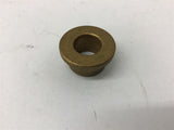 Brass Bushing 1/2" Long x 3/4" OD x 1/2" ID x 1" Flange Lot Of 15