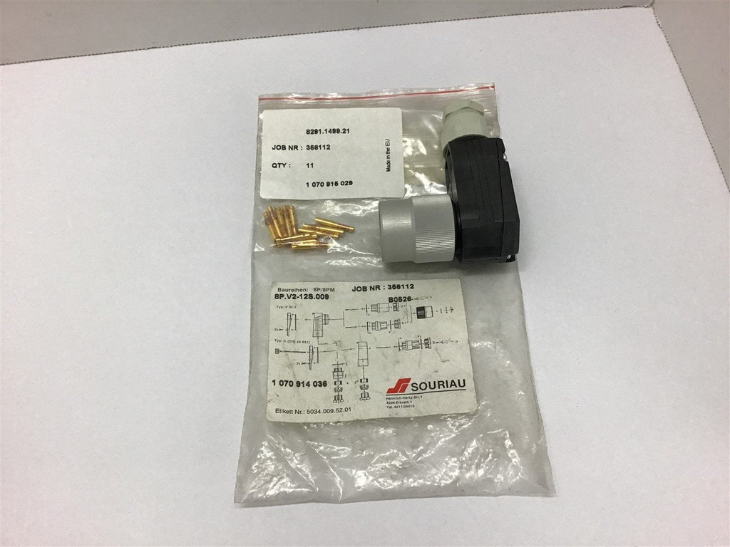 Souriau 8P.V2-12S.009 Connector