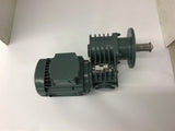 Leroy Somer LS56/T Gear Motor 440-460 Volts 1590 Rpm .11 KW w/7R1306 750:1 Ratio