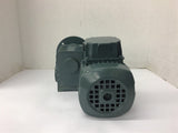 Leroy Somer LS56/T Gear Motor 440-460 Volts 1590 Rpm .11 KW w/7R1306 750:1 Ratio