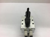 Koganei F10M2AJ-24W w/ 2 each F10T2-PS3 0.2-0.7 MPA