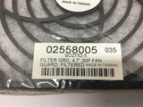 Nuline 02558005 Filter Guard 4.7" 30P Fan Lot of 7