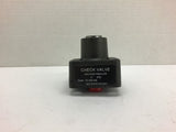 Vickers F3 C5G 805 Check Valve 5 PSI