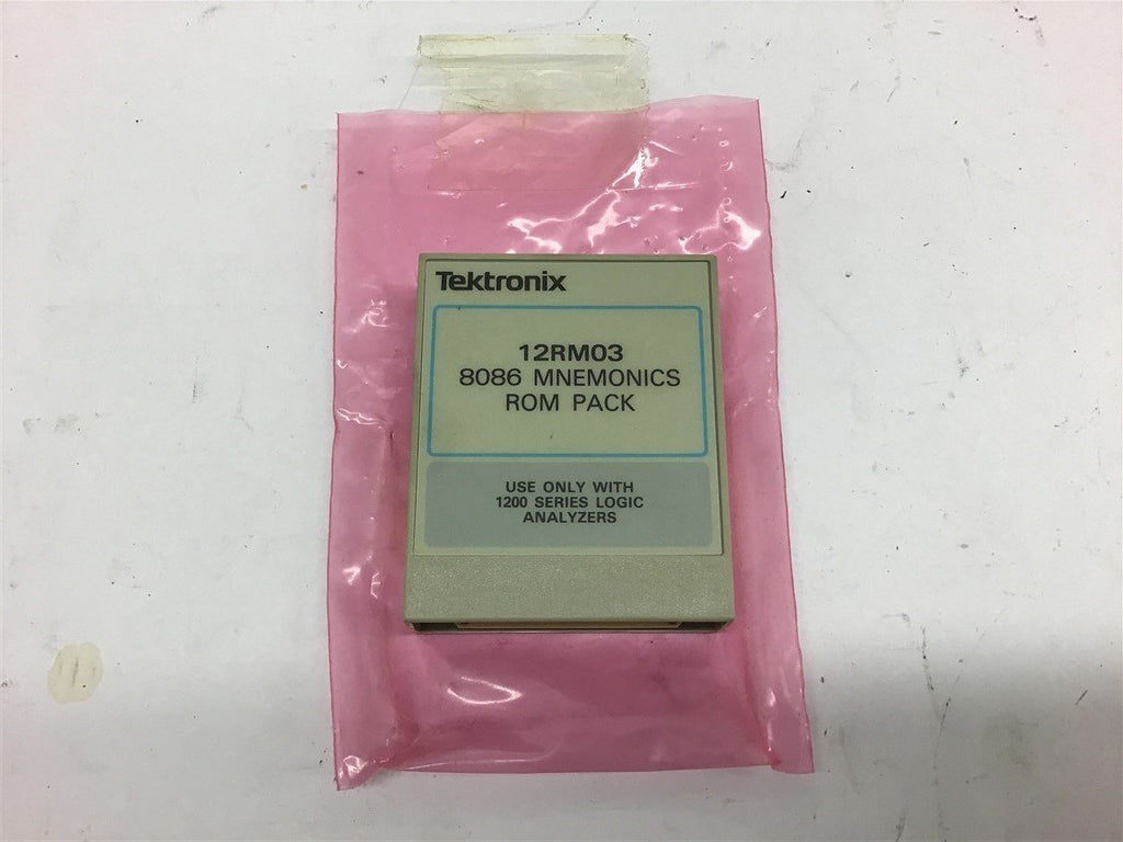 Tektronix 12RM03 8086 MNEMONICS Rom Pack