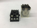 A-A Electric AAE-KUP 14AL 10 Amp 240 Vac Relay w/ Base 120 Volts Coil