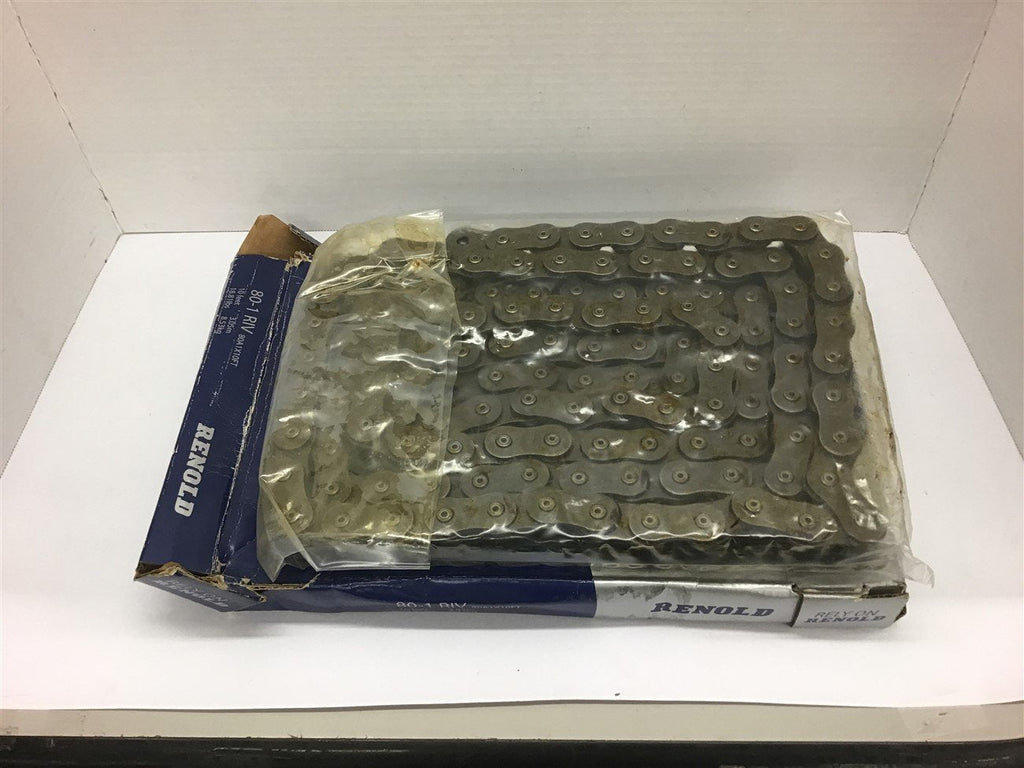 Renold 80-1 Riv Roller Chain 10 Feet Long