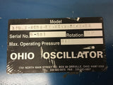 Ohio Oscillator A19-3-ACB4-ET-MS1X-RKHX-nX 190 Rotation 250 Pressure