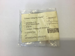 Crown 060030-013 Flatwasher Lot of 4