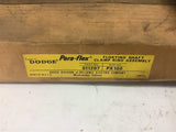 Dodge PX100 Para-Flex Floating Shaft Clamp Ring Assembly Flange