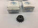 Brewer 35B13F idler Sprocket 1/2" bore Lot of 4