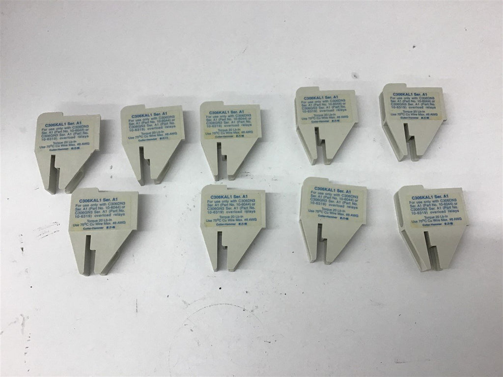 Cutler-Hammer C306KAL1 Lug Adapter Lot Of 9
