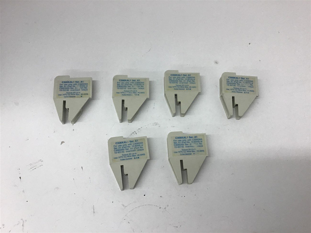 Cutler-Hammer C306KAL1 Lug Adapter Lot Of 6
