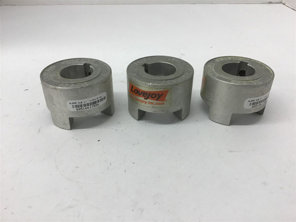 Lovejoy AL095 Jaw Coupling 1" Bore Lot Of 3