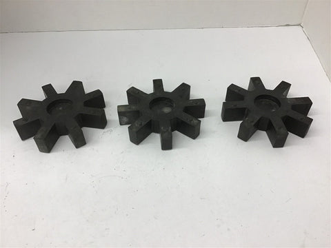 Lovejoy L-150 Spider insert for Jaw Coupling Lot Of 3
