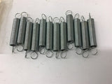 Gardner Springs E18C Extension spring 0.312x0.0286x2.00 Lot Of 4