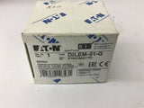 Eaton DILEM-01-G XTMC9A01 Contactor 24 VDC 460 Volts @ 5 HP