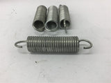 Gardner Springs V2C Extension Spring 0.840x0.1055x4.00 Lot Of 4 Packs
