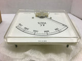 A.C. Volts Panel Meter D-3720P-1 --Lot of 2