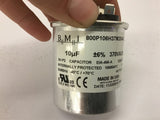 BMI 800P106H37M20A4Z 10 UF 370 Vac Capacitor --Lot of 3