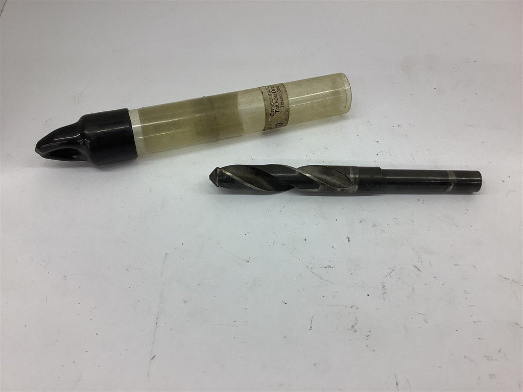 Consolidated Toledo Drill HS 160 Drill Bit Shank 1/2" OD 5/8"
