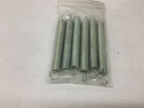 Gardner Spring E49C Extension Spring 0.437 x 0.0475 x 4.00 Pkg of 6 / Lot of 5