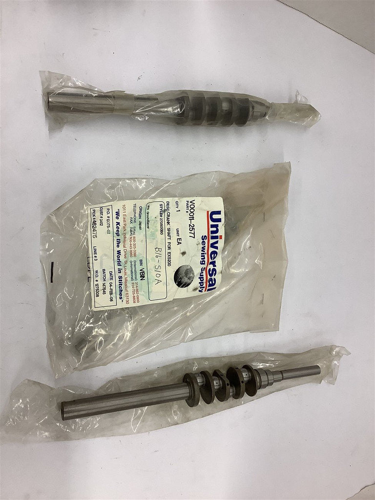 Universal V00011-2577 Crank Shaft for EX5200 1 Lot of 3
