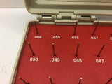 Vermont Gage 101200200 0.0110-0.0600 Pin Set