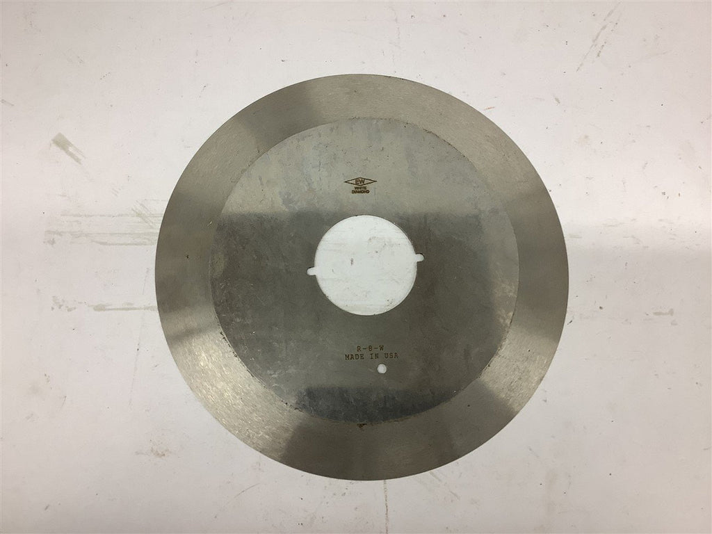 White Diamond R-8-W Blade 8" OD 2" ID