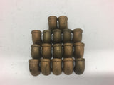 Brass Elbows 1/4" Lot of 17